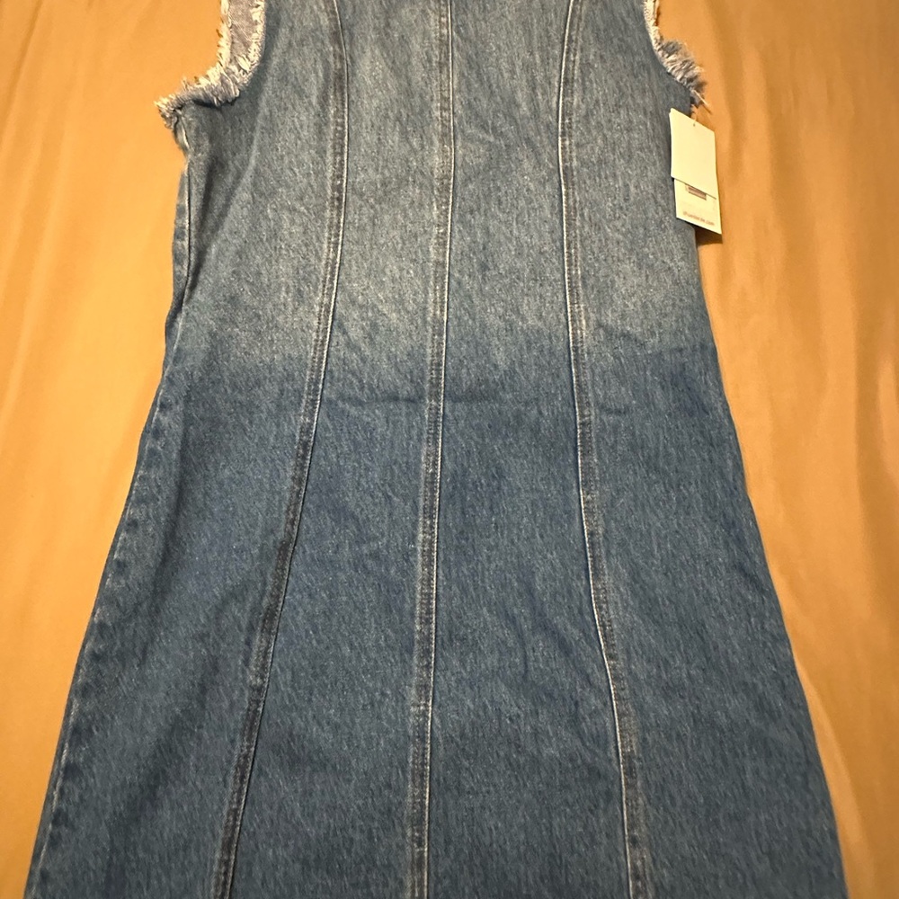 Shoe Dazzle Blue Denim Women's dress